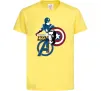 Детская футболка Steve Rogers Лимонный фото