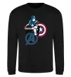 Свитшот Steve Rogers Черный фото