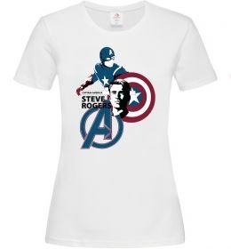 Женская футболка Steve Rogers