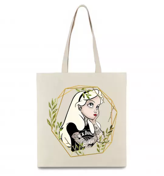 Еко-сумка Princess Jack Daniels Бежевий фото