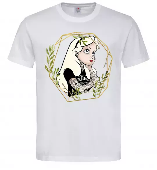 Мужская футболка Princess Jack Daniels Белый фото