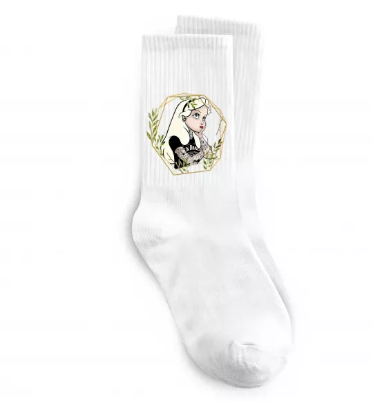 Носки Princess Jack Daniels Белый фото