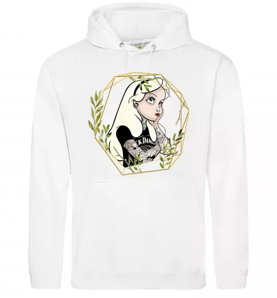 Чоловіча толстовка (худі) Princess Jack Daniels Білий фото