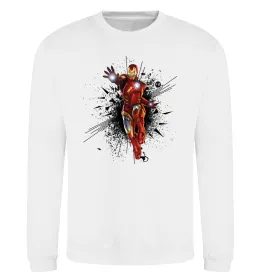 Свитшот Genius billionaire playboy philantropist Серый меланж фото