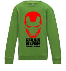 Дитячий світшот Genius billionaire playboy philantropist