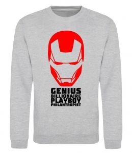 Свитшот Genius billionaire playboy philantropist Свитшот Genius billionaire playboy philantropist