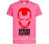 Дитяча футболка Genius billionaire playboy philantropist Яскраво-рожевий фото