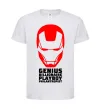 Дитяча футболка Genius billionaire playboy philantropist Білий Дитяча футболка Genius billionaire playboy philantropist Білий фото