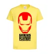 Дитяча футболка Genius billionaire playboy philantropist Лимонний Дитяча футболка Genius billionaire playboy philantropist Лимонний фото