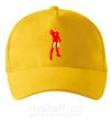 Кепка Iron man costume Сонячно жовтий фото