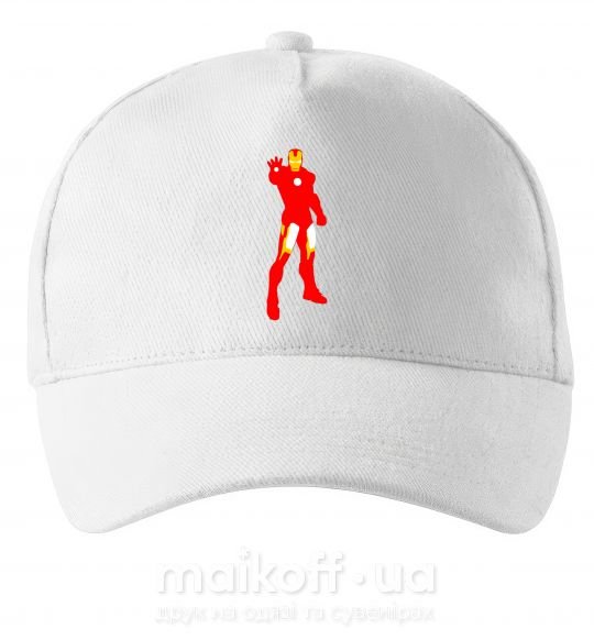 Кепка Iron man costume Білий фото