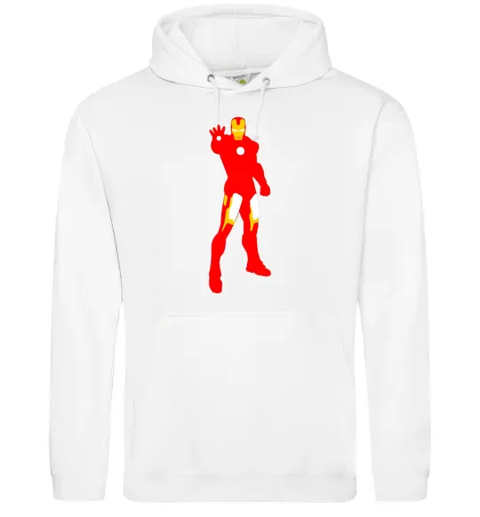 Жіноча толстовка (худі) Iron man costume Білий фото