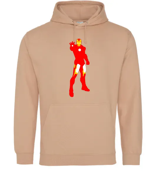 Жіноча толстовка (худі) Iron man costume Пісочний фото