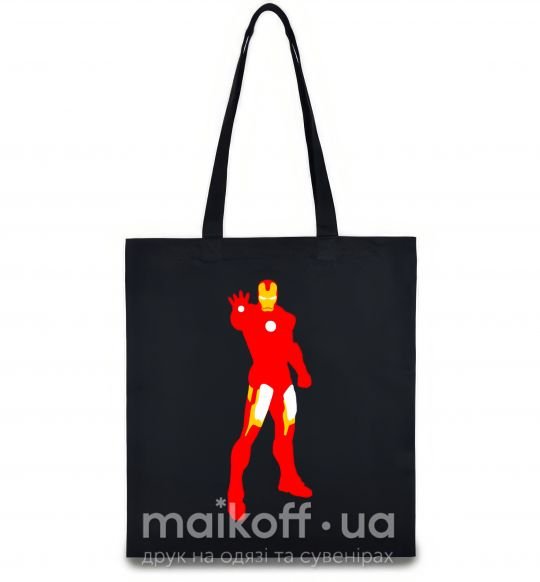 Еко-сумка Iron man costume Чорний фото