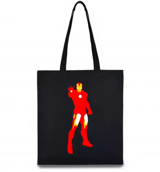 Эко-сумка Iron man costume Черный фото
