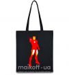 Эко-сумка Iron man costume Черный фото