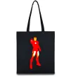 Эко-сумка Iron man costume Черный фото