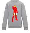 Детский Свитшот Iron man costume Серый меланж Детский Свитшот Iron man costume Серый меланж фото