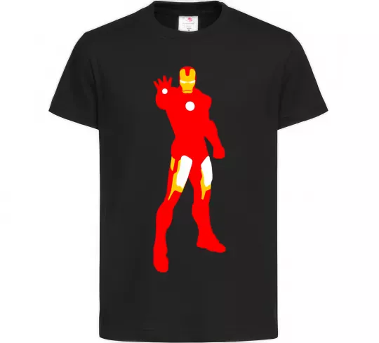 Детская футболка Iron man costume Черный фото