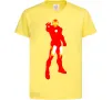 Детская футболка Iron man costume Лимонный фото