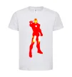 Дитяча футболка Iron man costume Білий фото