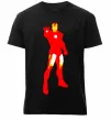 Чоловіча преміум футболка Iron man costume Чорний фото