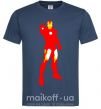 Мужская футболка Iron man costume Темно-синий фото