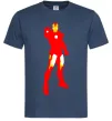 Мужская футболка Iron man costume Темно-синий фото