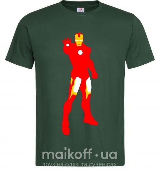 Чоловіча футболка Iron man costume Темно-зелений фото