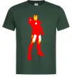Мужская футболка Iron man costume Темно-зеленый фото