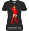 Жіноча футболка Iron man costume Чорний фото