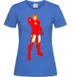 Женская футболка Iron man costume Ярко-синий Женская футболка Iron man costume Ярко-синий фото