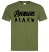 Чоловіча футболка Avengers 5 Оливковий Чоловіча футболка Avengers 5 Оливковий фото