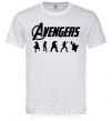 Мужская футболка Avengers 5 Белый фото