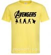 Мужская футболка Avengers 5 Лимонный фото