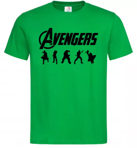 Чоловіча футболка Avengers 5 Зелений фото