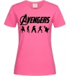 Жіноча футболка Avengers 5 Яскраво-рожевий фото