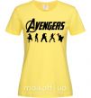 Жіноча футболка Avengers 5 Лимонний фото