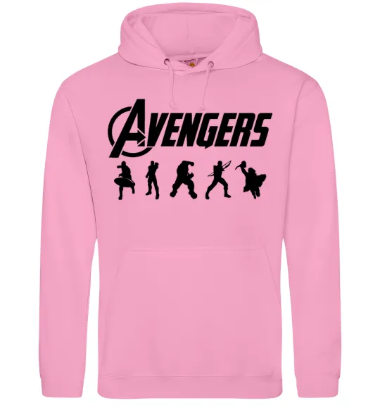 Мужская толстовка (худи) Avengers 5 Розовый фото