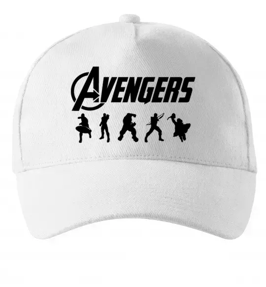 Кепка Avengers 5 Белый фото