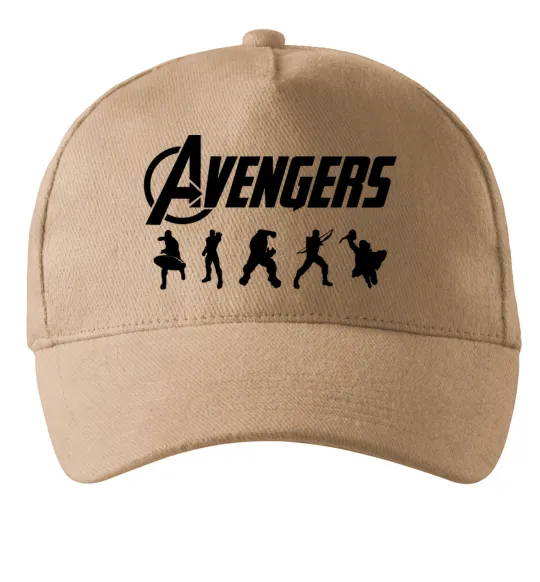 Кепка Avengers 5 Песочный фото