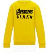 Дитячий світшот Avengers 5 Сонячно жовтий фото