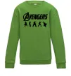 Дитячий світшот Avengers 5 Лаймовий фото
