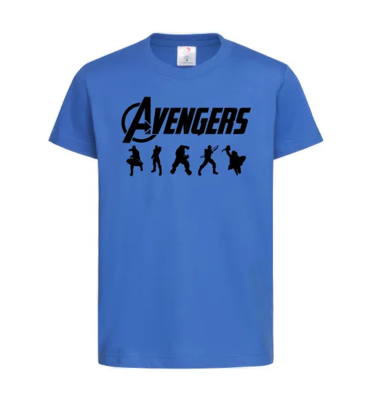 Детская футболка Avengers 5 Ярко-синий фото