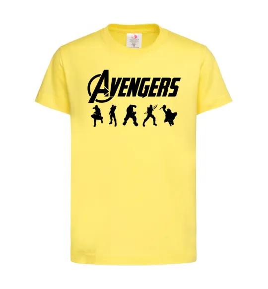 Детская футболка Avengers 5 Лимонный фото