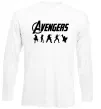 Лонгслів Avengers 5 Білий Лонгслів Avengers 5 Білий фото