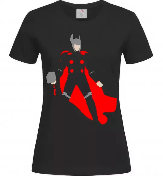 Жіноча футболка Тор 3 Чорний фото