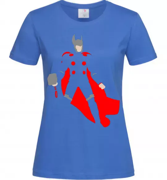 Жіноча футболка Тор 3 Яскраво-синій фото