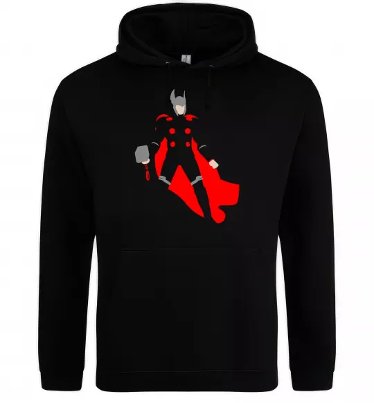 Женская толстовка (худи) Тор 3 Черный фото