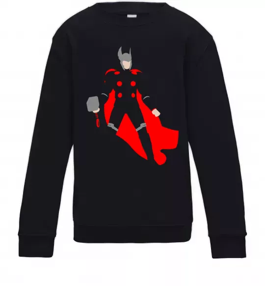 Детский Свитшот Тор 3 Черный фото